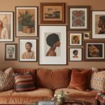 how to style afrocentric wall art