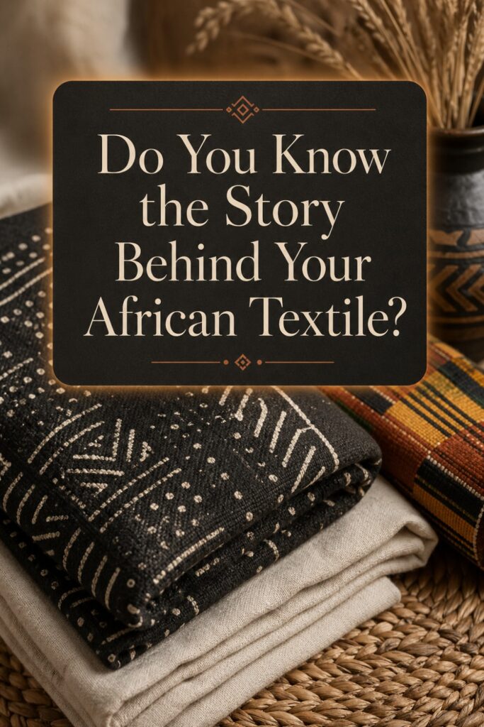 Do You Know the Story Behind Your African Textile? African Textiles Meaning