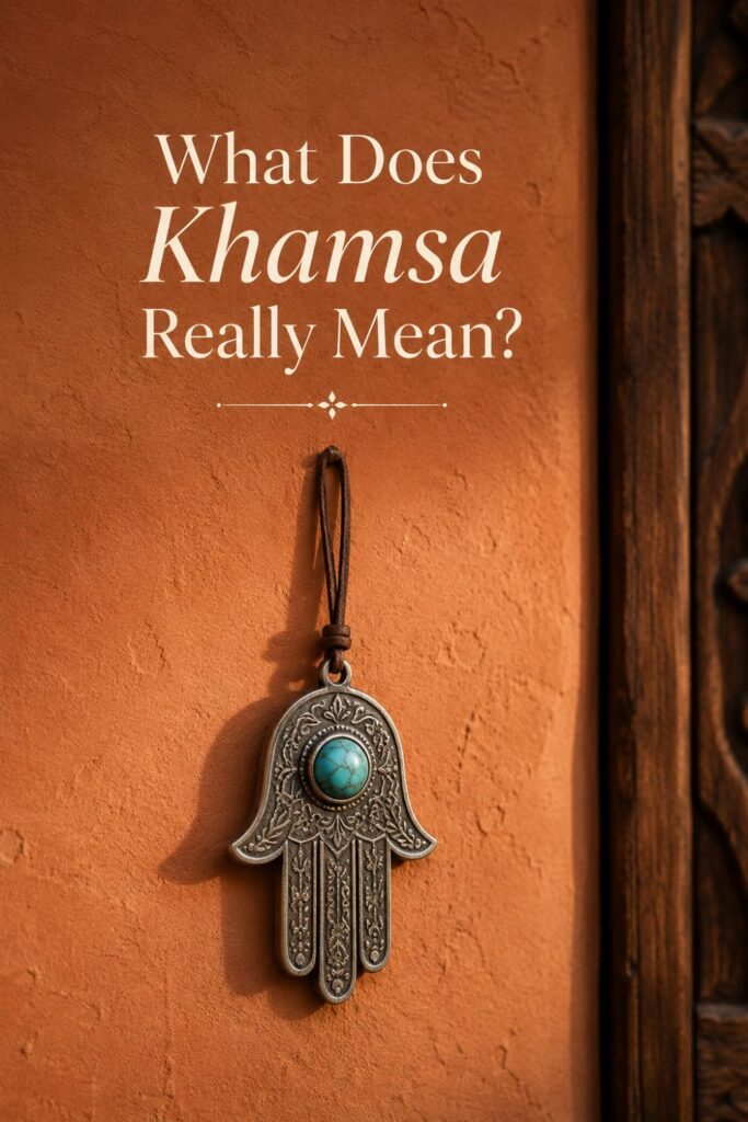 What Does the Khamsa Actually Mean Above Your Door?