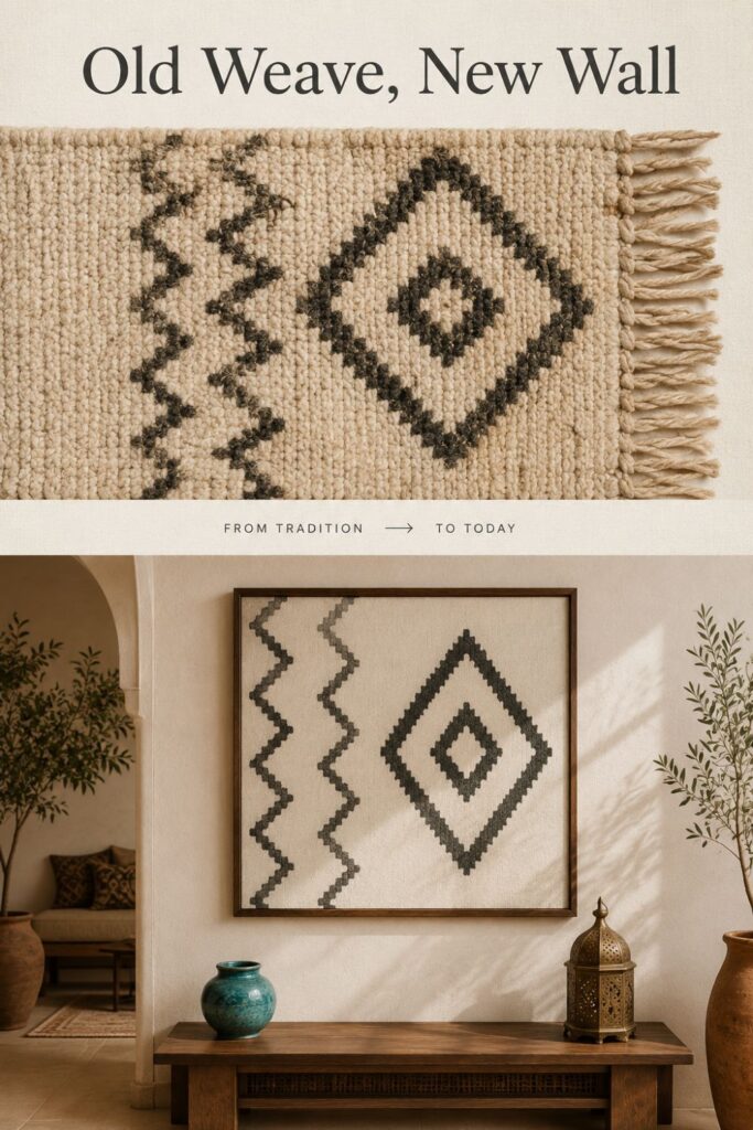 From Ancient Amazigh Weave to a Modern Moroccan Wall
