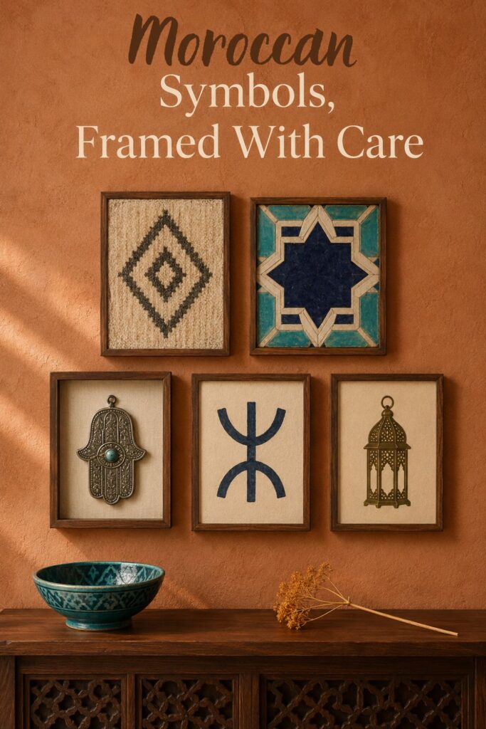 A Moroccan Symbol Gallery Wall, Styled With Care