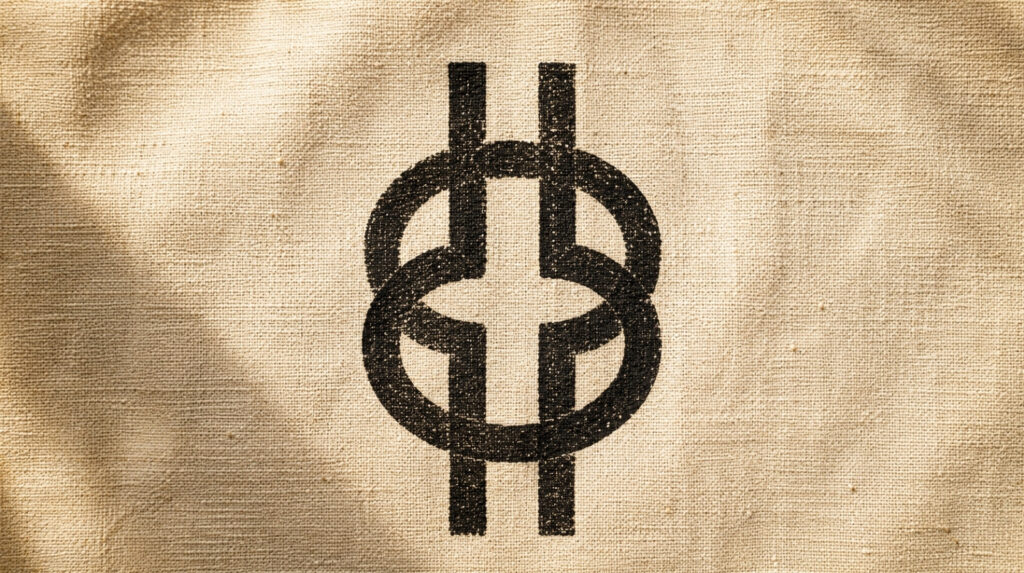 the Ghanaian Adinkra symbol Nyansapo, the wisdom knot