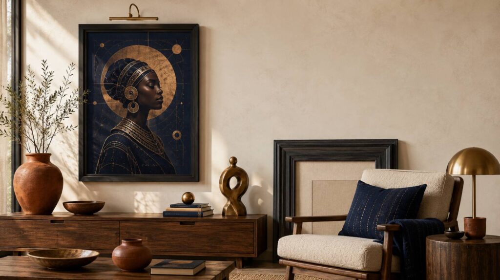 afrofuturist wall art