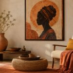 terracotta afrocentric decor
