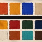 African color palette guide 2026 — twelve textured swatches from Morocco, Ghana, Senegal and Tanzania