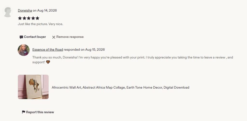 review for terracotta Africa map wall art